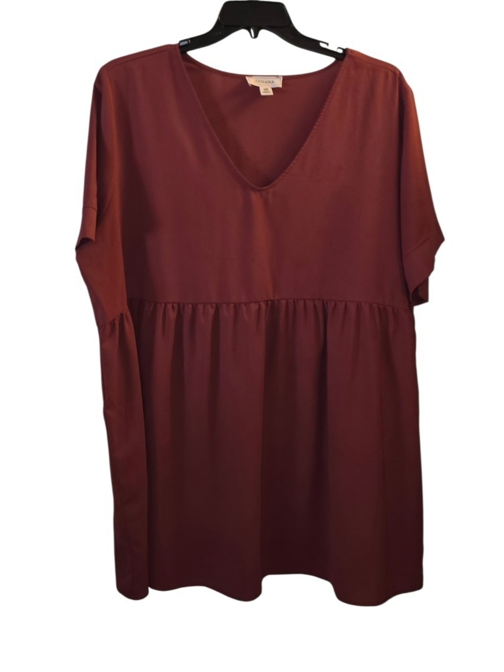 Zenana Short Sleeve Mini Dress Size 2X